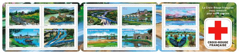 timbres du carnet CR « La Loire »