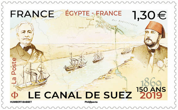 Égypte-France - Le canal de Suez à 150 ans