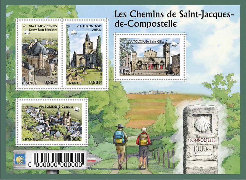 Les Chemins de Saint-Jacques de Compostelle